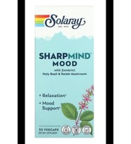 Solaray, SharpMind Mood, 30 Vegcapsul.Made ın Usa (Renksiz)