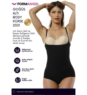 #Korse İz Göstermeyen Lazer Kesim Toparlayıcı Şekillendirici Kaymaz Göğüs Altı Body Korse - 4 Adet