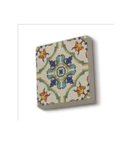 İtalyan Deseni Baskılı Taş Magnet 5X5