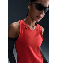 Nike Dri Fit AeroSwift Running ADV Singlet Tank Top Red Lazer Kesim Koşu Atleti Kırmızı