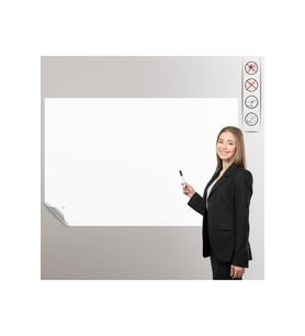 50x80 cm Beyaz Statik Sihirli Tahta, Eğlence ve Öğrenme İçin Mükemmel