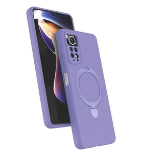 Redmi Note 12 Pro 4G Regal Magsafe Standlı Kapak - Lila