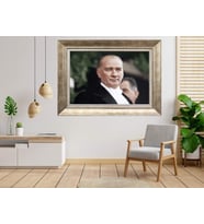 Gümüş Çerçeveli Tablo nb811