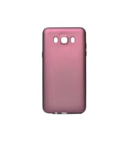 Samsung Galaxy J7 2016 Uyumlu Kılıf Zore Premier Silikon Kapak (Mürdüm)