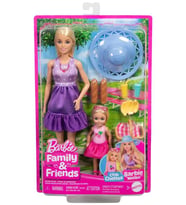 Barbie Malibu ve Chelsea Piknik Oyun Seti JBF43