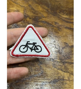 BİSİKLETLİ ARMA DİKİŞ APLİKE ÜTÜ İLE YAPIŞAN 5X4 CM