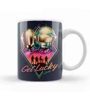 Movie Daft Punk Get Lucky Kupa Bardak Porselen