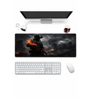 SonicTouch Klavye Mousepad 32x70cm Dikişsiz Pürüzsüz Sıvı Geçirmez Kaymaz Taban Ateş Hattı