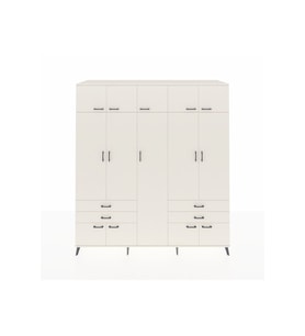 Kronos Dolap 12 Raflı 4 Çekmeceli 2 Askılı 220x59x243 Aytaşı-Aytaşı/Aytaşı