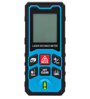 50 Metre Lazer Metre Dijital Mesafe Ölçer Terazili ±2 mm