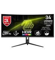 MSI 34 VA MAG 342CQR E2 1MS 180HZ HDMI-DP KAVISLI GAMING MONİTÖR 3440X1440