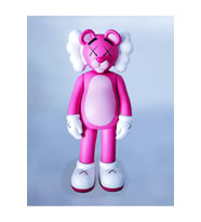 Kaws Pembe Panter Boyalı Figür Büyük Boy 20CM