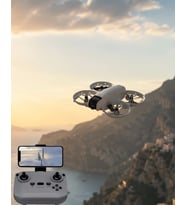 Uzaktan Kumandalı Mini Drone HD Kamera Işıklı Tasarım