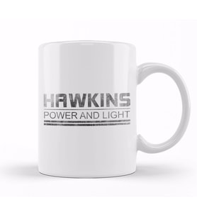 Hawkins Power And Light Stranger Things Kupa Bardak Porselen