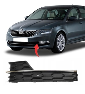Skoda Octavia Sol Sis Kapağı Kromlu 2017-2020 5E0807681G