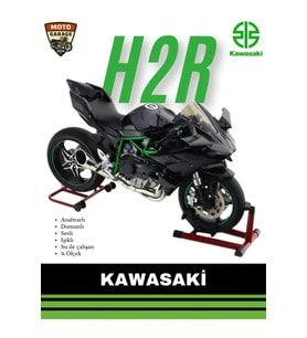 Ninja H2R Maket - 1:6 Işıklı Sesli Dumanlı