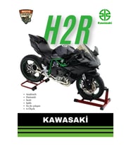 Ninja H2R Maket - 1:6 Işıklı Sesli Dumanlı