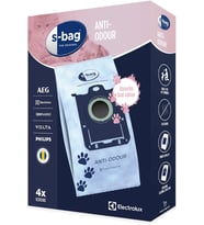 Electrolux E203S S-Bag Anti-Odour 3 Katmanlı Elektrikli Süpürge Torbası Koku Önleyici Teknoloji