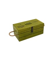 Firmalara Özel Logolu Tip Box 27cm x 14cm Genişlik 12cm Yükseklik Asma Kilitli (Yeşil)
