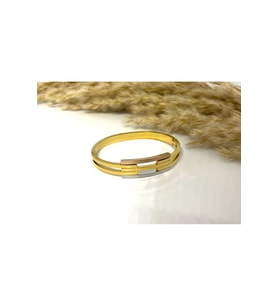 Çelik Gold Kadın Kelepçe 316 L Çelik