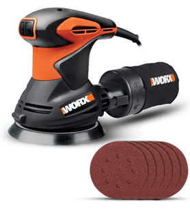 Worx Wx652.1 320Watt 125Mm Profesyonel Eksantrik Zımpara (Çok Renkli)