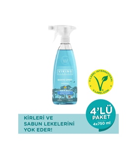 Viking Banyo Spreyi Dağ Nanesi 750 Ml 4 Adet