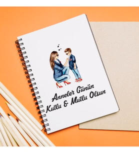 Anneler Günü Tasarımlı Defter