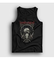 Presmono Unisex Siyah Skull Lamb Of God Atlet 94697tt