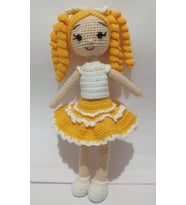 Yasemin Çiçeği Amigurumi Organik Oyuncak