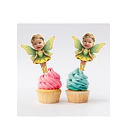 Kişiye Özel Pasta Süsü Cupcake Kürdan 10 Adet
