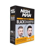 NISHMAN Doğal Beyaz Saç Ve Sakal Kapatıcı Set Şampuan 200 ML