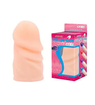Over Long Sleeve 3CM Dolgulu Uzatmalı Prezervatif Penis Kılıfı