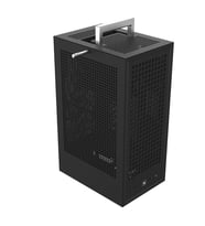 HYTE Revolt 3 Black USB 3.2 Premium ITX Small Form Factor Gaming Kasa (CS-HYTE-REVOLT3-B)