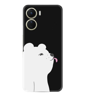Vivo Y16 Kılıf Silikon Desen Özel Seri Panda Sevimli 1738