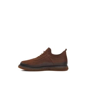 Pierre Cardin 61896 Erkek Casual Ayakkabı - KAHVERENGİ NUBUK