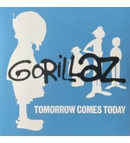 Gorillaz Tomorrow Comes Today (25th Anniversary - White & Blue Color-In-Color Vinyl) - Single LP Plak (Karışık)