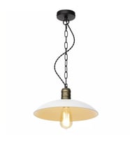 Mylights Rustik Beyaz Metal Sarkıt Avize 30 Cm (423973292)