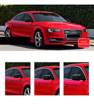 Audi A5 B8 Batman Yarasa Sinyalli Ayna Kapağı Piano Black 2009 2010 2011 2012 2013 2014 2015