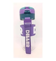 VAGONLİFE DILLER EL TUTMA ASKILI PİPETLİ MATARA D2417 600ML MOR
