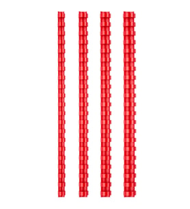 Bigpoint Plastik Spiral 6 mm Kırmızı 100'lü Kutu