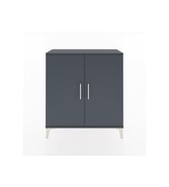 Arges Şifonyer 2 Raflı 2 Kapaklı 88x30x96 Antrasit-Antrasit