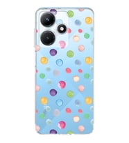 PrintiFy İnfinix Hot 30i ile Uyumlu Water Color 6  Kamera Korumalı Şeffaf  Kılıf