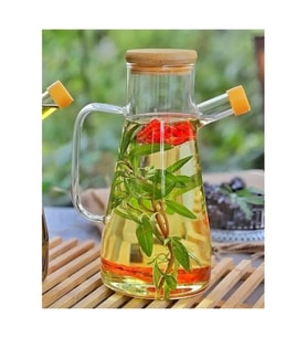 Borosilikat Cam 900 Ml. Yağdanlık