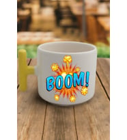 Boom Tasarımlı T Kulp Fincan