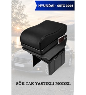 hyundai getz 2004 kol dayama geniş model Yastıklı Lüks Siyah Deri