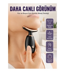 Mey İthalat® Ev Tipi Profesyonel Cilt Bakım Masaj Cihazı Yeni Nesil