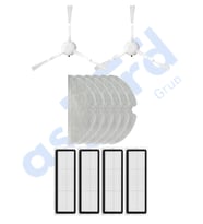 Dreame F9 - Z10 Pro Uyumlu 2 Yan Fırça 4 Filtre 6 Mop PKT-iasgf0001094