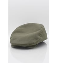 Erkek Haki Kasket Keten Yazlık Flat Cap Şapka