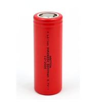 INR 26650 5000mAh 3.7V Li-ion Şarj Edilebilir Pil - Kırmızı