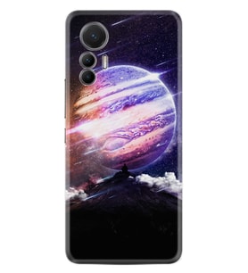Xiaomi 12 Lite Kılıf Silikon Desen Özel Seri Super Planet 1797